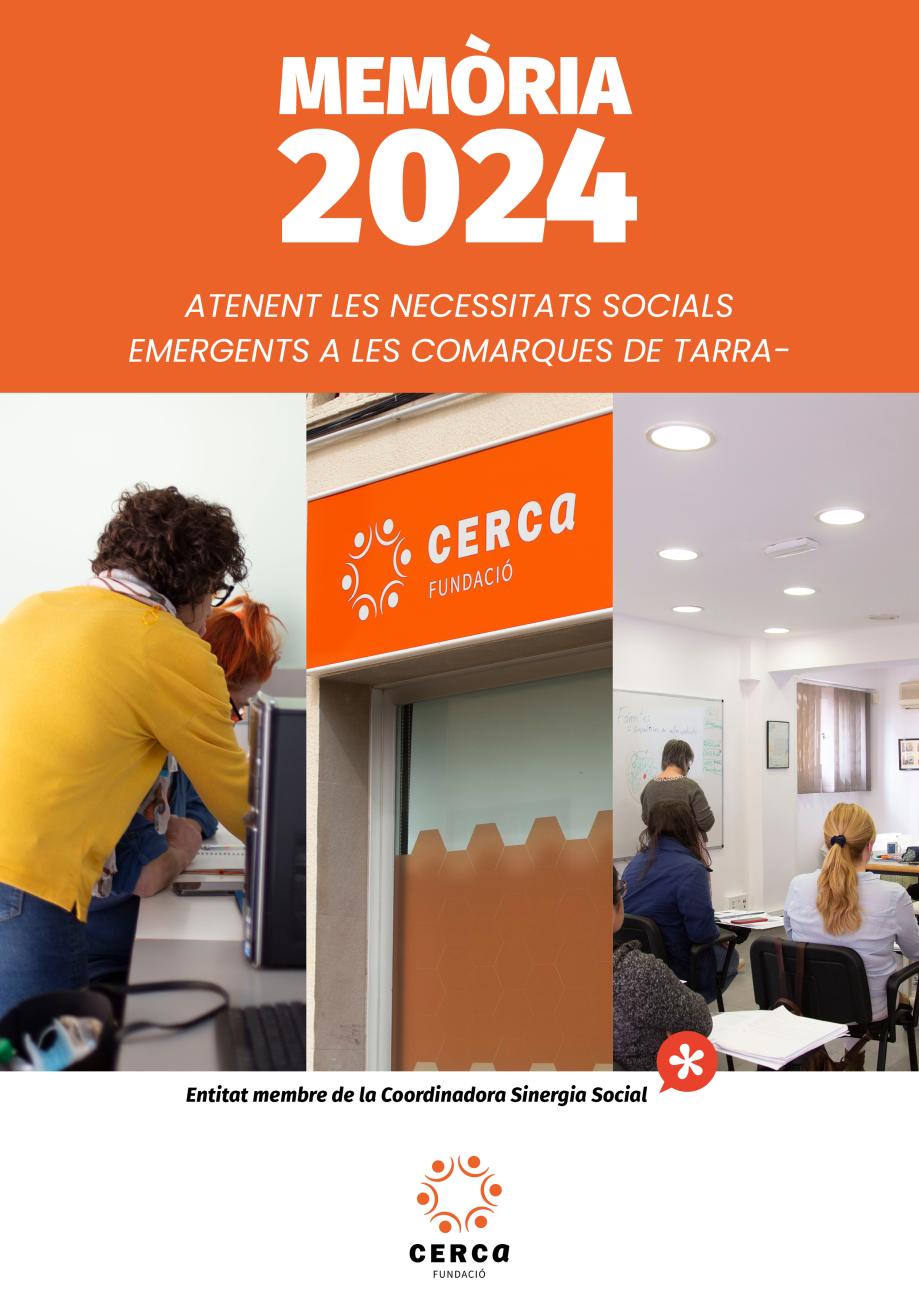 Memòria 2024 - Fundació Cerca